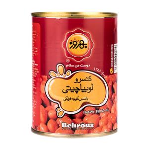 کنسرو لوبیا چیتی 390 گرمی بهروز